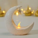 Ramadan Decoration LED Star Moon Candlestick Lamp