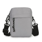Messenger Sling Bags For Men Casual Canvas Small Zipper Crossbody Pouch.