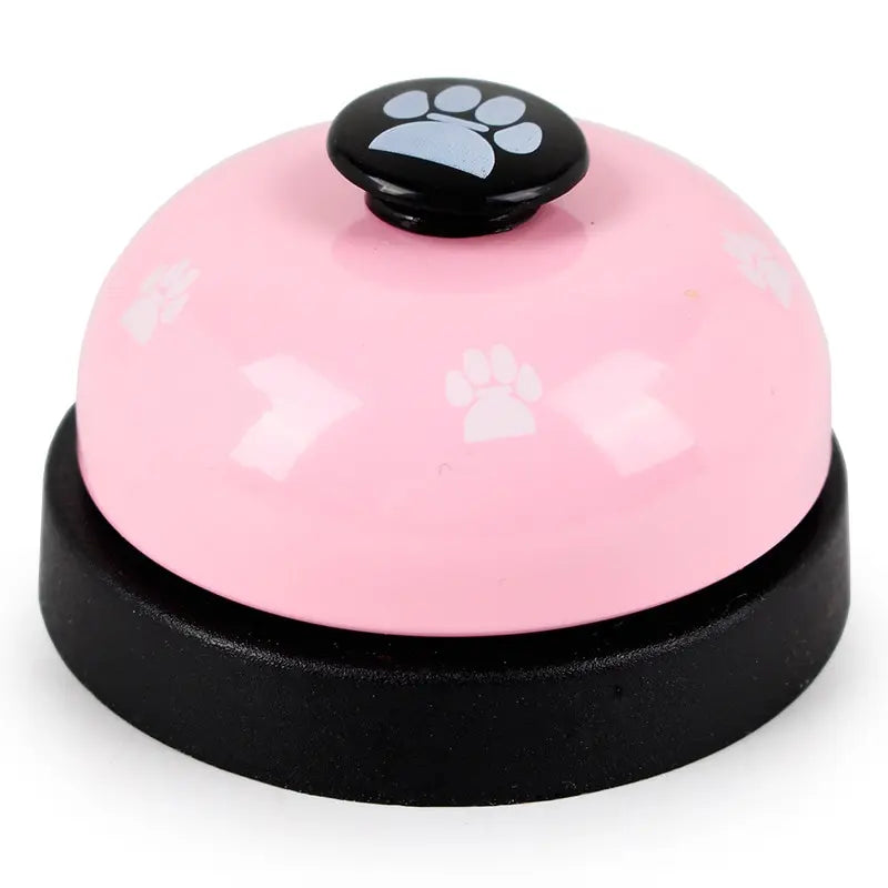 Pet Toy Training Dinner Small Bell Footprint Dog Toys for Teddy Puppy Pet Call Puppy Accessories Pet Toys