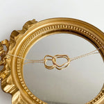 Two Round Shaped Necklaces Female Exquisite Geometric Chain Choker Neck Birthday Gift for Ladies Fashion Jewelry