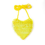 Decorative Kids Tote Bag Heart/Round Shape Shoulder HandBags Kids Coin Purse Bag.