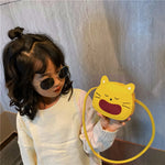 Cartoon Kids Bag Fashion Cute Cat Crossbody Bag Coin Wallet Lovely Hand Bags For Boys And Girls.