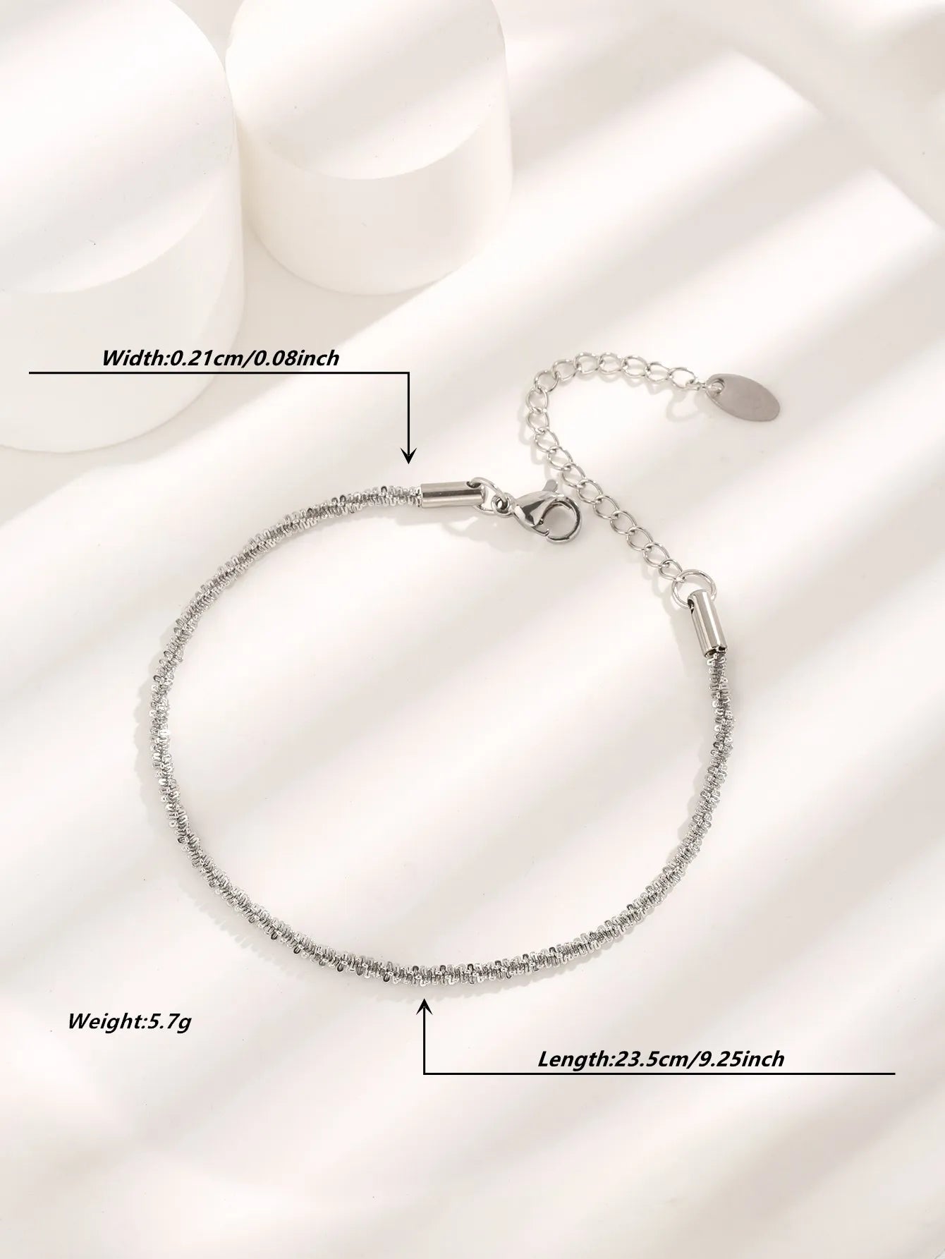 Bracelets for Women 18K Gold Plated Stainless Steel Women Cute Gold Plated for Women Waterproof Beach Jewelry