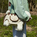 Cute Dog Backpack Carrier - Ideal for Small to Medium Pets