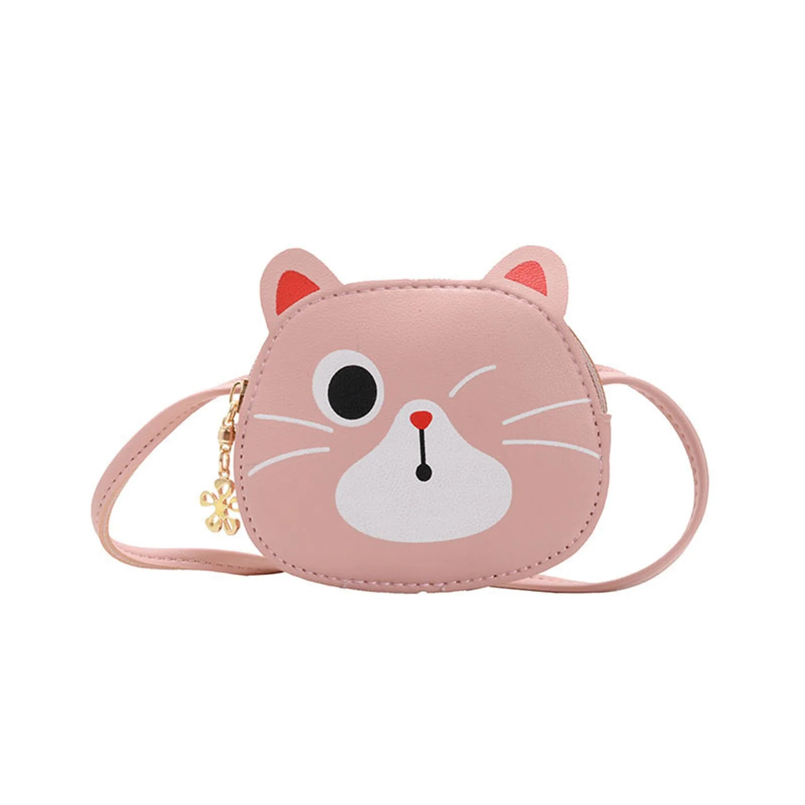 Cartoon Kids Bag Fashion Cute Cat Crossbody Bag Coin Wallet Lovely Hand Bags For Boys And Girls.