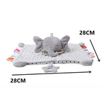 Elephant Baby Comforter Soft Appease Towel