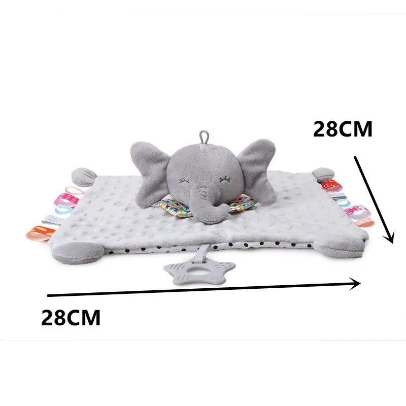 Elephant Baby Comforter Soft Appease Towel