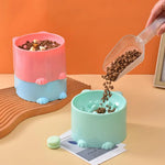 Pet Bowl  Useful Slow Feeder Pet Bowl Dog Food Dispenser  Anti-overturning Dog Food Dispenser