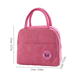 Insulated Lunch Bag Insulation Bento Pack Aluminum Foil Rice Bag