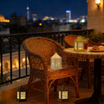 2pcs Moroccan Ramadan Ornaments, Middle Eastern Candle Lanterns