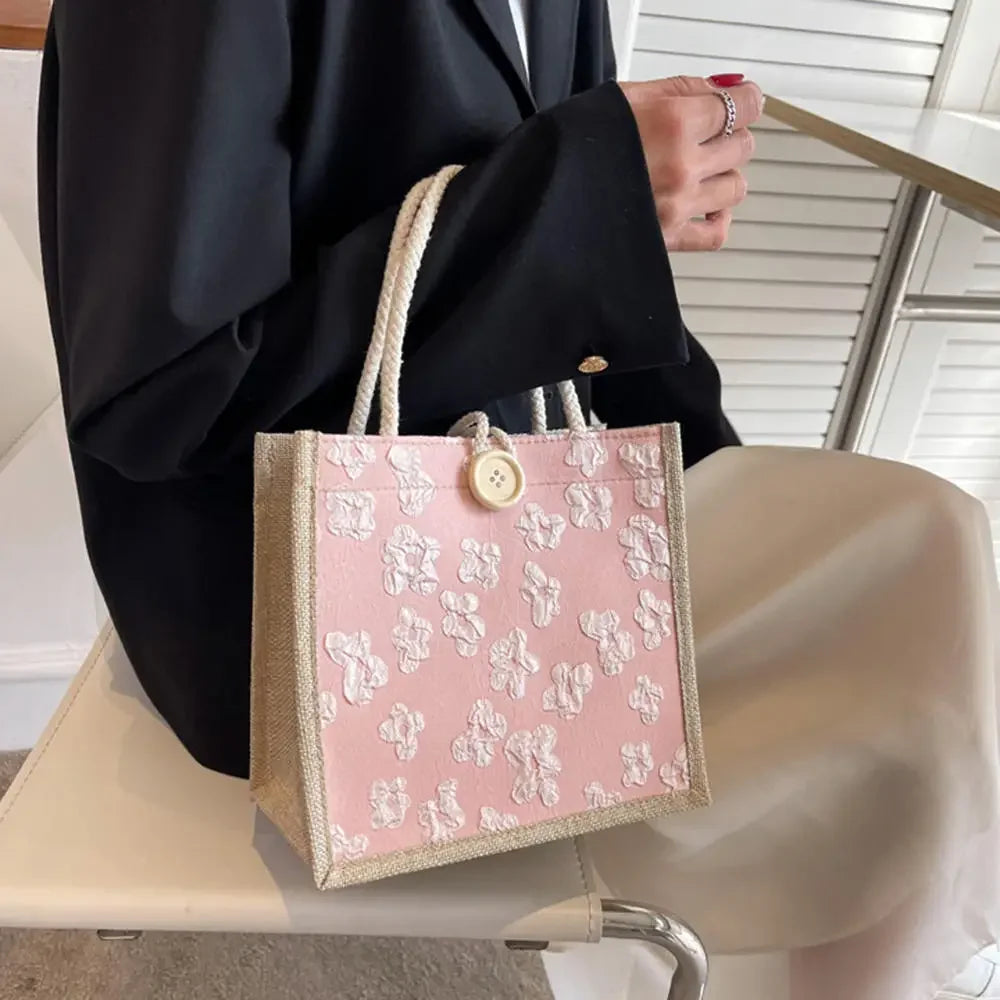 Button Bags Handbag for Women Shopper Tote Fashion Designer Bag.