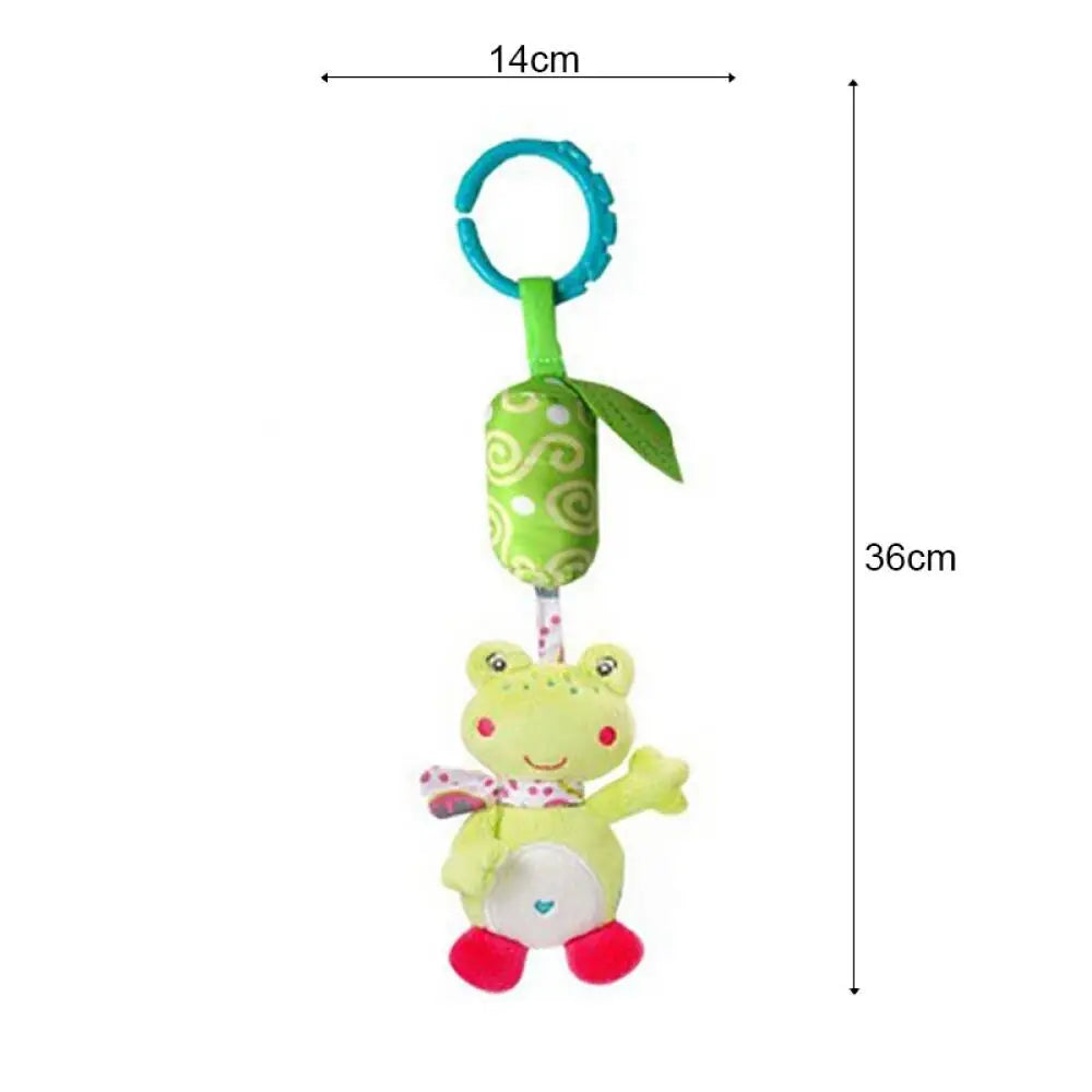 Baby Stroller, Hanging Bell, Plush, Baby color label