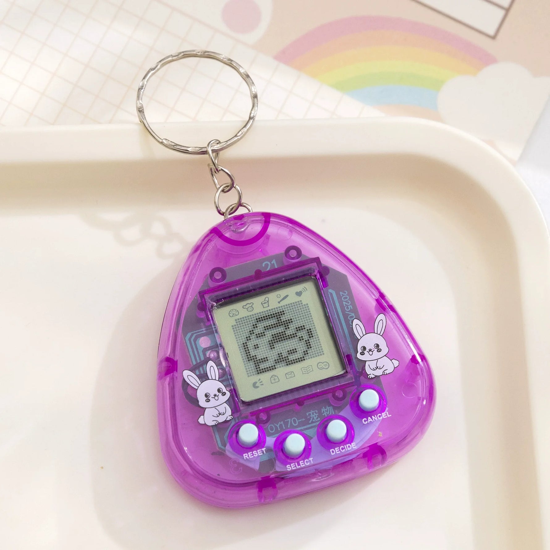 Transparent Electronic Pets Nostalgic 168 Pets In One Virtual Cyber Digital Nostalgic Funny Toys Pixel Funny Play