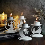 ‌Ramadan Candle Holder Silicone Mold Eid-Al-Fitr Ornament Gypsum Mould