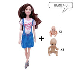 Handmade 11.5Inches Pregnant Doll Mom