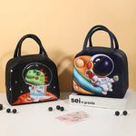Kids Lunch Bag for School Portable Thermal Bag Children Cartoon Insulated Lunch Bag.