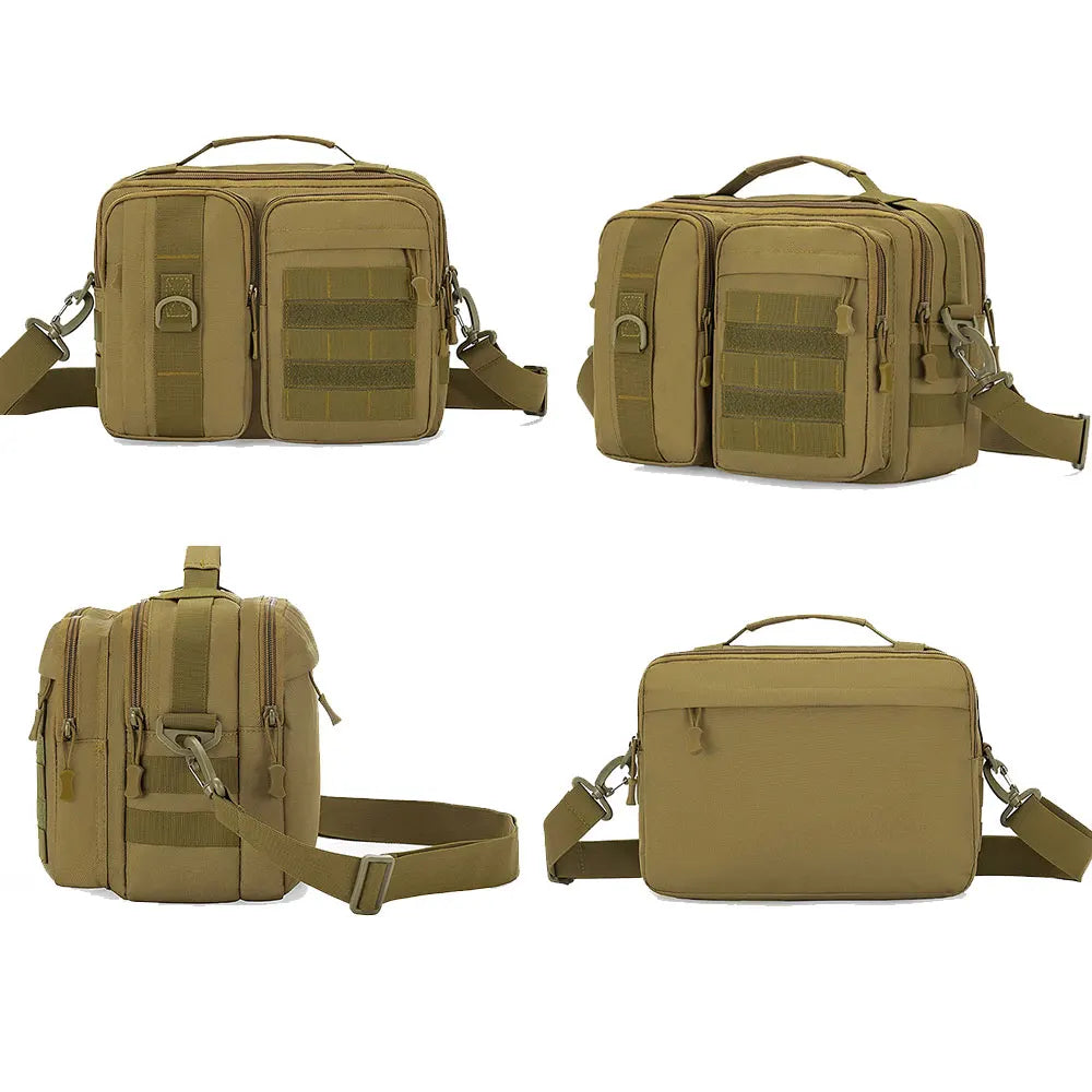 Trekking Tactical Handbags Shoulder Bag Camping for Men.