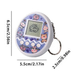 Electronic Pets Game Toys Virtual Tamagotchi in Russian Original German Spanish Polish Digital Animals Toys For Kids