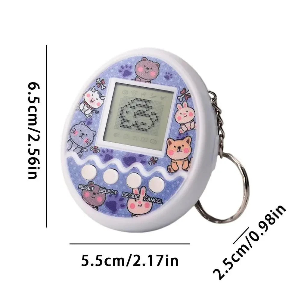 Electronic Pets Game Toys Virtual Tamagotchi in Russian Original German Spanish Polish Digital Animals Toys For Kids