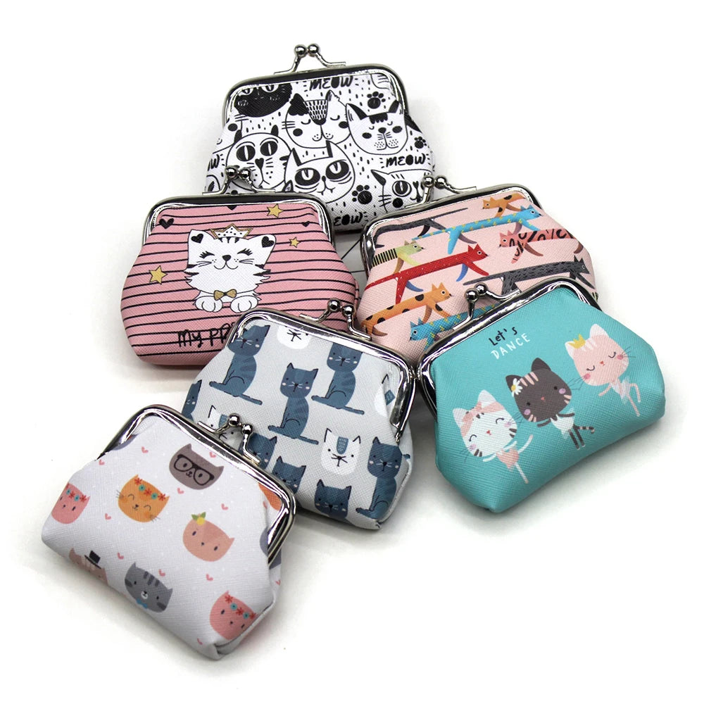 Kids Clutch Money Bags Hasp Change Purse Small Pocket Handbags.