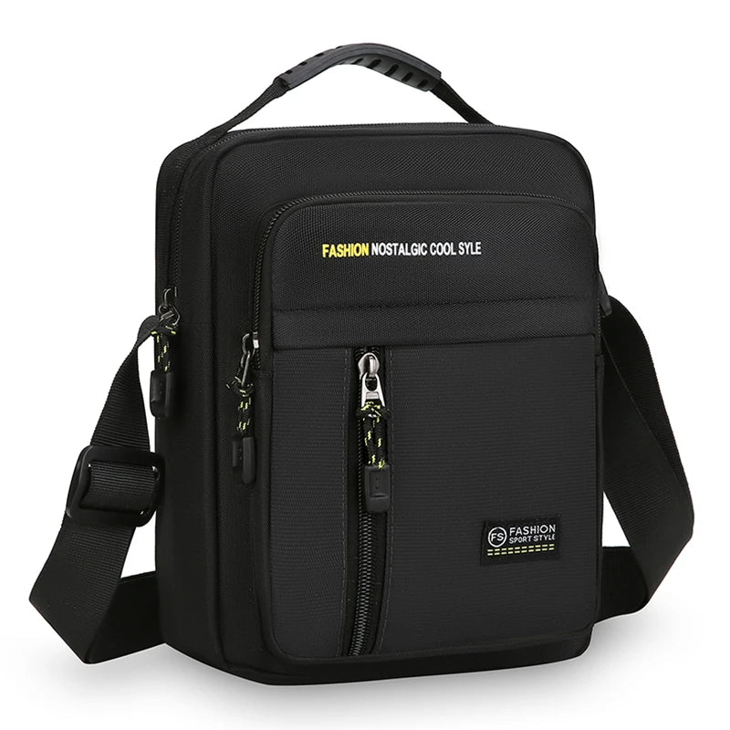 Men Crossbody Bag Single Shoulder Bags Big Capacity Storage Bag.