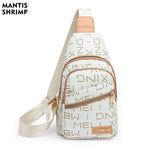 Women Bag new fashion Chest Bags for Women Ladies Sling Pack Chest Pack PU Leather Crossbody Bag.