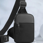 Men's Chest Bag Fashion Small Canvas Shoulder Crossbody Bags for Man.