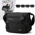 Multifunctional Crossbody Bags for Men, Nylon Waterproof Shoulder Bag, Luxury Design