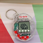 Transparent Electronic Pets Nostalgic 168 Pets In One Virtual Cyber Digital Nostalgic Funny Toys Pixel Funny Play