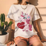 XOXO Valentine Bear Heat Transfer DIY Love Valentine's Day