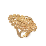 Rings for Women Gold Color Fashion Jewelry Rings Woman Girl, Arab Jewelry Symbol of Wealth