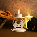 ‌Ramadan Candle Holder Silicone Mold Eid-Al-Fitr Ornament Gypsum Mould