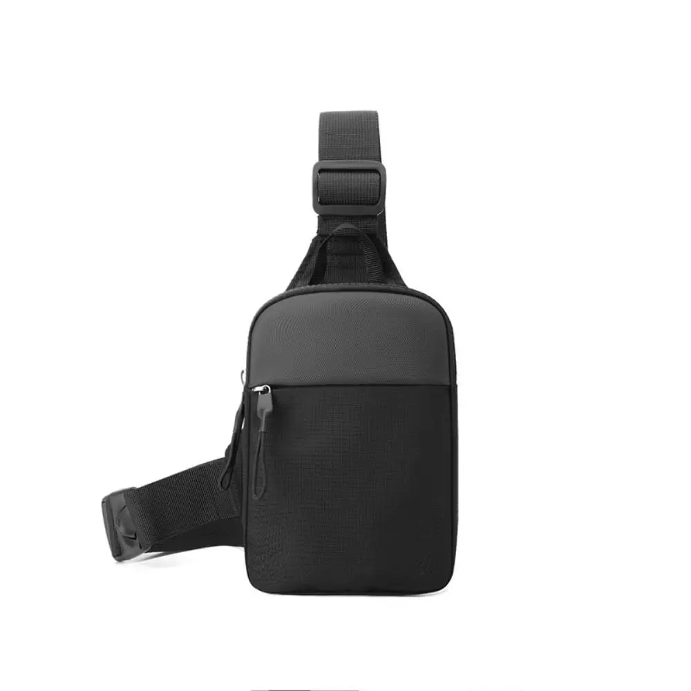 Men's Chest Bag Fashion Small Canvas Shoulder Crossbody Bags for Man.