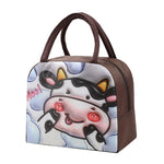 Kids Lunch Bag for School Portable Thermal Bag Children Cartoon Insulated Lunch Bag.