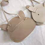 Cute Korean Cartoon PU Kids Crossbody Bags for Toddler Girls.