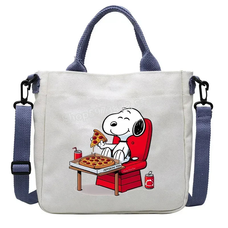 Snoopy Handbag Cartoon Children's Shoulder Bag Boys Girls.