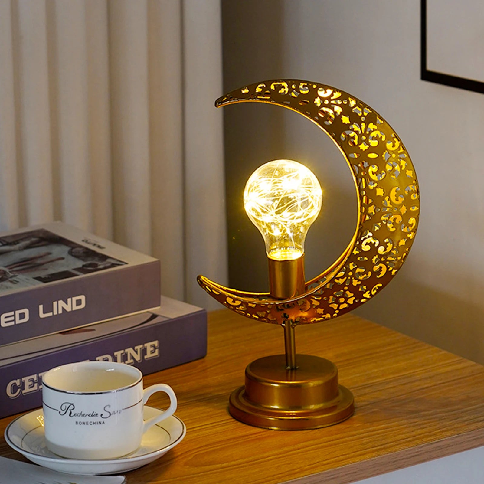 Ramadan Desk Lamp Led Moon Lamp Decoration