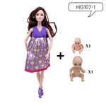Handmade 11.5Inches Pregnant Doll Mom