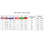 Wedding Rings for Women Luxury Cubic Zirconia Inlaid Women Engagement Wedding Party Ring Jewelry Gift