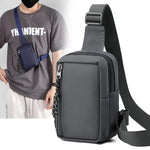 New Handbags Design Men's Chest Bag Casual Travel Waist Men Bag.