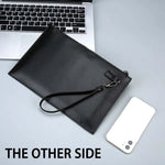 Stylish Handbag For Men Hand-Made Soft Leather Leather Large Capacity bags.