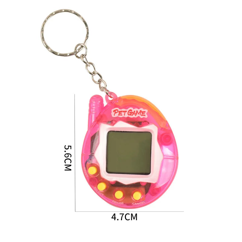 Transparent Electronic Pets Nostalgic 168 Pets In One Virtual Cyber Digital Nostalgic Funny Toys Pixel Funny Play