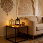 2pcs Moroccan Ramadan Ornaments, Middle Eastern Candle Lanterns