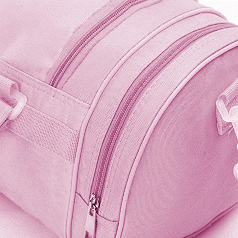 Kids Dance Bag for Girls Ballerina Bag Pink Lace Duffel for Ballet Class Crossbody Name Embroidery Ballet Handbag.