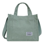 Fashionable Simple Women's Corduroy Crossbody Bag.