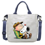 Snoopy Handbag Cartoon Children's Shoulder Bag Boys Girls.