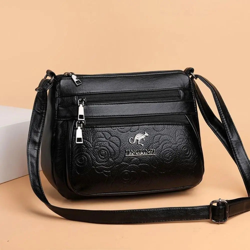 Women's Bag Middle-aged Mother's Fashion Multi-layer Bag