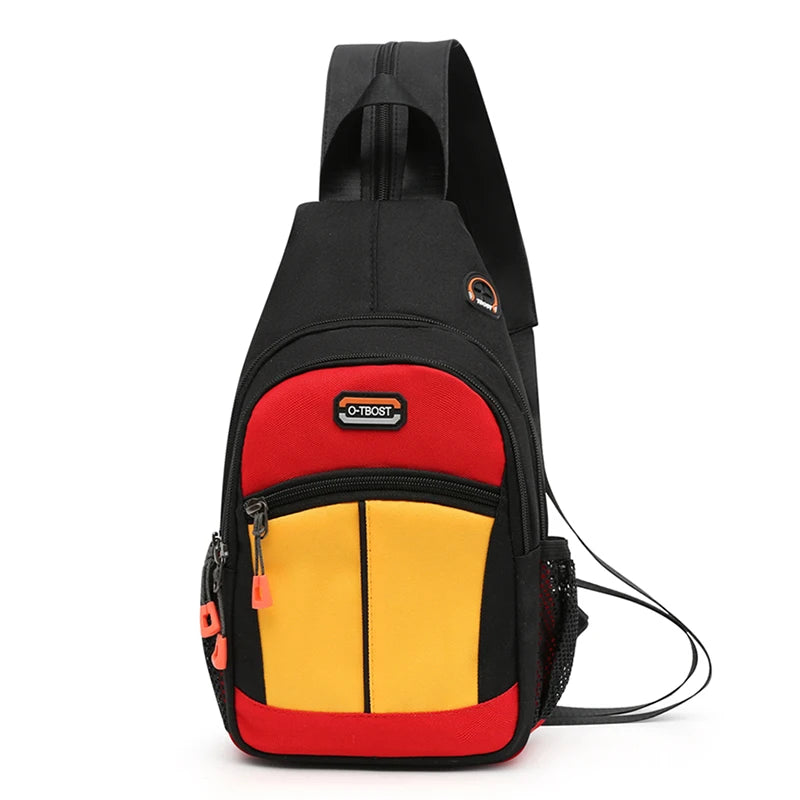 Chest Bag For Men and Women With Two Shoulder Backpack.