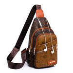 Women Bag new fashion Chest Bags for Women Ladies Sling Pack Chest Pack PU Leather Crossbody Bag.