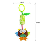 Baby Stroller, Hanging Bell, Plush, Baby color label